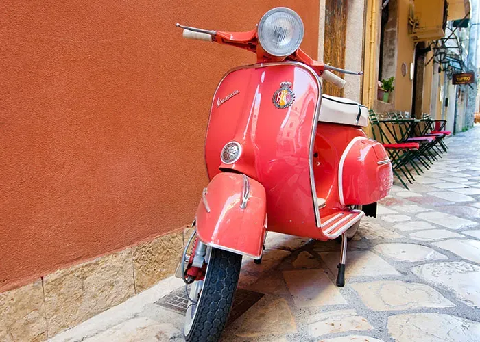 vespa in italy